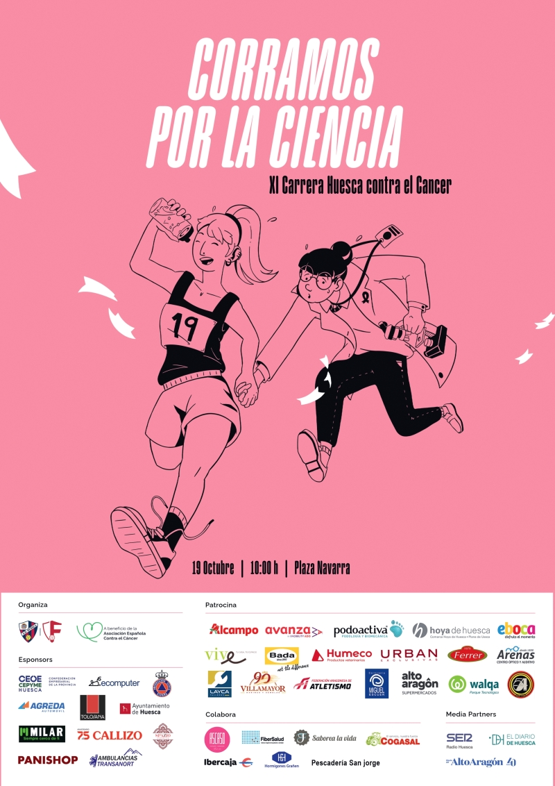 XI CARRERA HUESCA CONTRA EL CÁNCER - Inscríbete